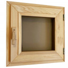 Окно 50x50, стекло бронза, Ольха (Woodson) Окно 50x50, стекло бронза, Ольха (Woodson)