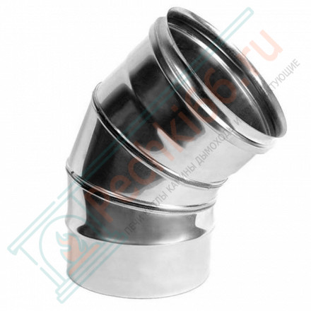 Отвод 45° (AISI-310S/0,8) d-120 (Craft HT)