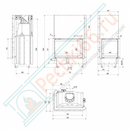 Стальная топка MBA/L/BS/G (Kratki)