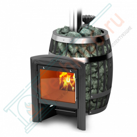 Печь для бани Саяны 2 ЗК Carbon Витра (T.M.F)