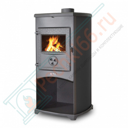 Печь-камин Nora черная (Tim Sistem) до 160м3