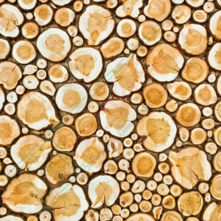 Панно из можжевельника на щите 700х600 мм