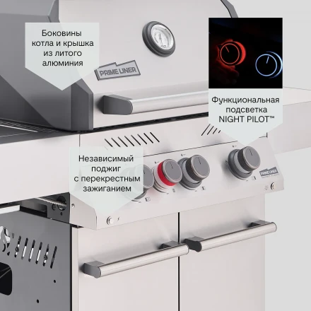 Газовый гриль Primeliner S Class 4B Basic