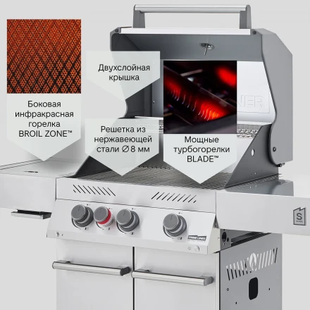 Газовый гриль Primeliner S Class 4B Basic