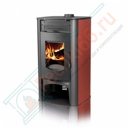 Печь-камин Nika красная (Tim Sistem) до 180м3