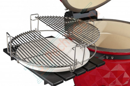 Керамический гриль Diamond Egg XL красный