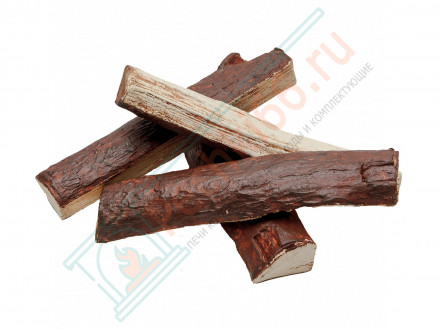 Набор керамических дров "Сосновые четверики" (Lux Fire)