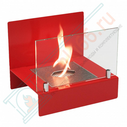 Биокамин Афиша M, красный (LuxFire)