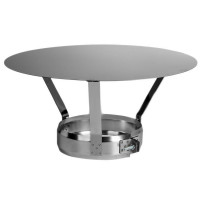 Зонт без изол (НЕРЖ-321/0,5) d-150 (Дымок-Lux)