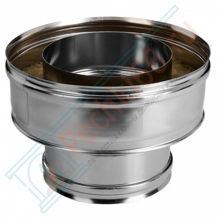 Переход термо-моно (НЕРЖ-321/0,8-НЕРЖ-439/0,5) d-300/380 (Дымок-Lux)