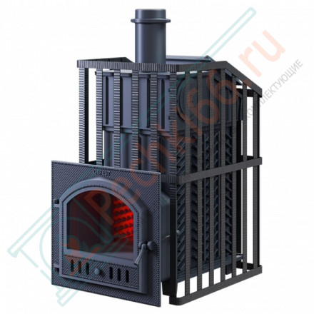 Чугунная печь для бани Гефест GFS-ЗК 45 (М) Ураган (ТехноЛит)