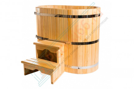 Купель кедровая овальная 69х105х95 (НКЗ)