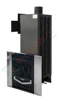 Печь для бани №06-ГТ 60 на газу (усиленная) (Тройка) до 36 м3