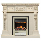 Каминокомплект Corsica - Слоновая кость с патиной (Ширина 1100) с электрическим очагом Cavendish Каминокомплект Corsica - Слоновая кость с патиной (Ширина 1100) с электрическим очагом Cavendish
