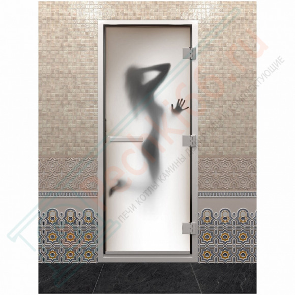 Стеклянная дверь DoorWood «Хамам фотопечать» 200х80 (по коробке) в Кургане