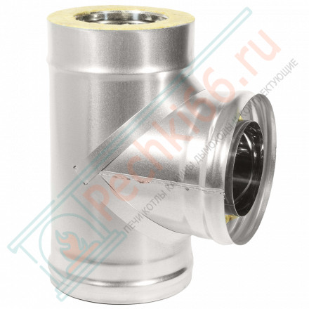 Тройник Термо TРТ(М)-Р 87° + 2 хомута (316-0.8/304-0.5) d-150/250 (ТиС Промо)