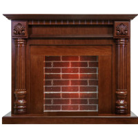 Портал Edinburg - Орех / Кирпич (Высота 1086мм)