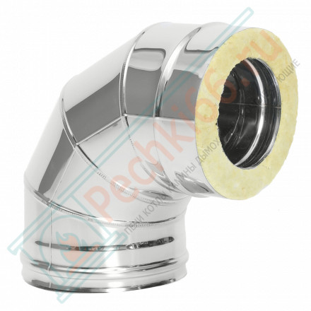 Отвод Термо 87° ОТ-Р (304-0.5/304) d-80/140 (ТиС Стандарт)