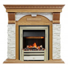 Электрокаминокомплект Dublin - Дуб / Сланец белый с очагом Cavendish Электрокаминокомплект Dublin - Дуб / Сланец белый с очагом Cavendish