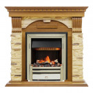 Электрокаминокомплект Dublin - Дуб / Сланец с очагом Cavendish Электрокаминокомплект Dublin - Дуб / Сланец с очагом Cavendish