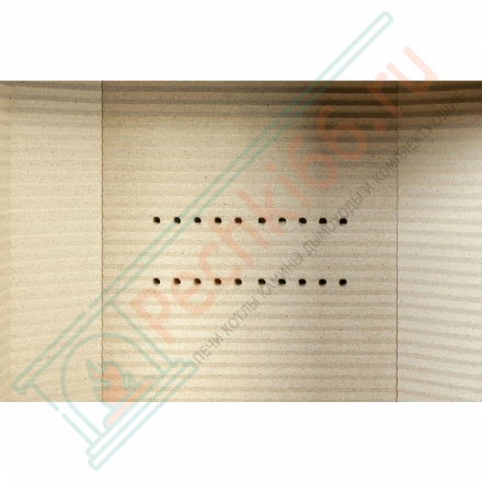 Печь-камин Торонто майолика кремовая (ЭкоКамин)