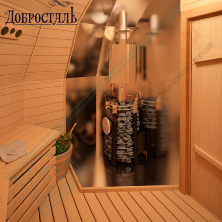 Банная печь Фредерика СТОУН стронг (Добросталь)