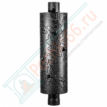 Дымоход с регистром Дубы, D115мм, L1м, Антик (Feringer)