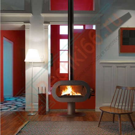 Печь-камин FIFTY SUR PIED антрацит (INVICTA)