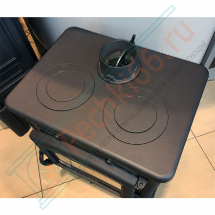 Чугунная печь-камин MERCURI cook (Ferlux) до 240 м3