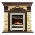 Электрокаминокомплект Dublin угловой - Темный дуб / Сланец с очагом Cavendish Электрокаминокомплект Dublin угловой - Темный дуб / Сланец с очагом Cavendish