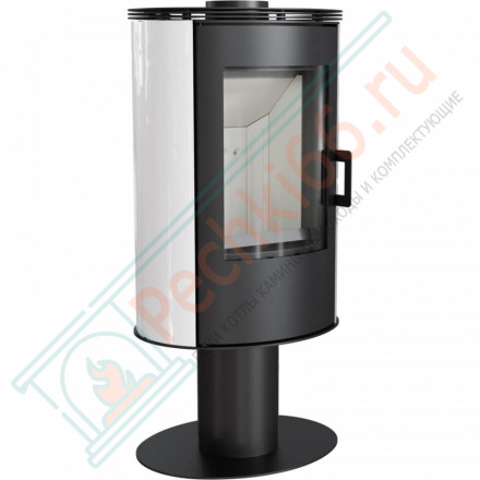 Печь-камин KOZA AB/S/N/DR/KAFEL, белый (Kratki)