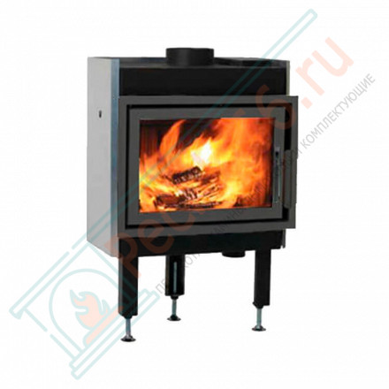 Каминная топка N-20F Exclusive, цвет - черный (Nordpies)
