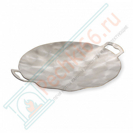 Садж сковорода нержавеющая с цельными ручками 350 мм.