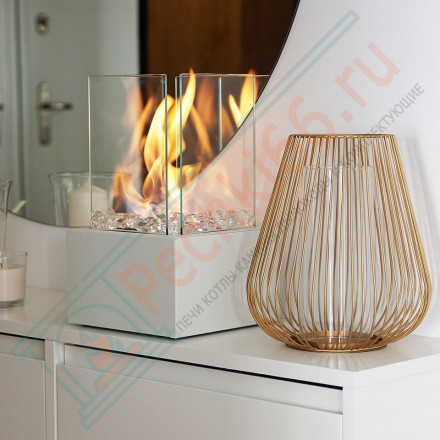 Биокамин TANGO 1, белый (Kratki)