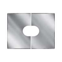 Фланец разрезной 21/32º без изол 850х970 на трубу V50R (AISI-304/0,5) d-250/350