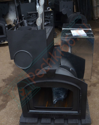 Печь для бани Горыныч 3 (ЗК) со стеклом, под бак 100 л (ТермоСфера)