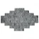 Плитка рваный камень "Талькохлорит" 200х50х20мм, упаковка  50 шт / 0,5 м2 (Карелия) в Кургане