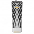 Печь для бани и сауны Himalaya 105 (пульт Pure в комплекте; 10,5 кВт; цвет сталь; 100 кг камней) (Helo)