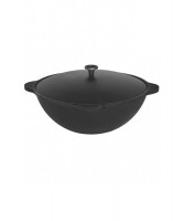 Чугунный казан с крышкой 8л. (Везувий)