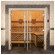 Дверь для бани и сауны Престиж двойная, бронза, 1900х1330 по коробке (DoorWood) в Кургане