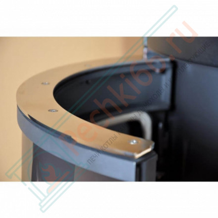 Печь-камин Atika Steel, черная (Thorma)