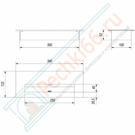 Горелка для биокамина Petit (Kratki)