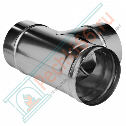 Тройник 90° без изол (НЕРЖ-321/0,5) d-200 (Дымок-Lux)