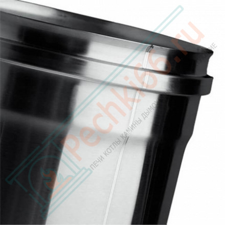 Дымоход конвектор (НЕРЖ-430/0,8) d-115 (Ferrum HF)