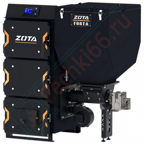 Угольный автоматический котел Forta 15 (Zota) 15 кВт в Кургане