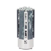 Электрокаменка FORTA 12 kW, в облицовке талькохлорит (KARINA) до 16 м3