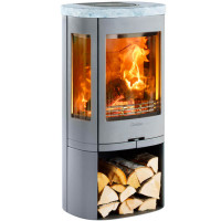 Печь-камин 850:3 Style, верх талькомагнезит, цвет серый (Contura)