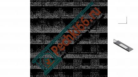 Стекло декоративное для биокамина DELTA (Kratki)