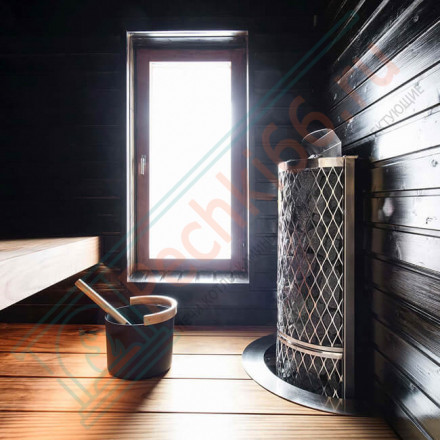 Печь для сауны пристенная Wall IKI 7,6 кВт (140 кг камней)