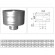 Дефлектор на трубу без изол (AISI-304/0,5мм) d-115 (Вулкан) в Кургане